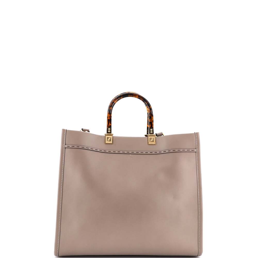 Fendi Sunshine Shopper Tote Leather #245689F21B - Picture 3 of 8